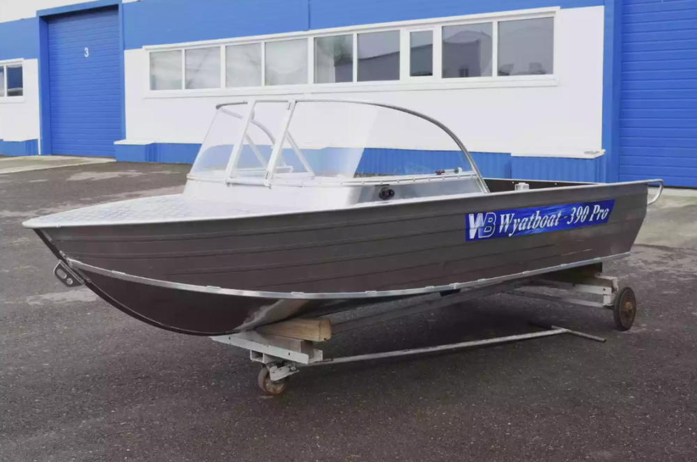 Алюминиевая лодка Wyatboat-390 Pro в Ставрополе
