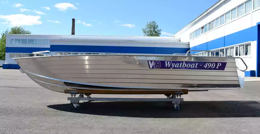 Алюминиевая лодка Wyatboat-490 P в Ставрополе
