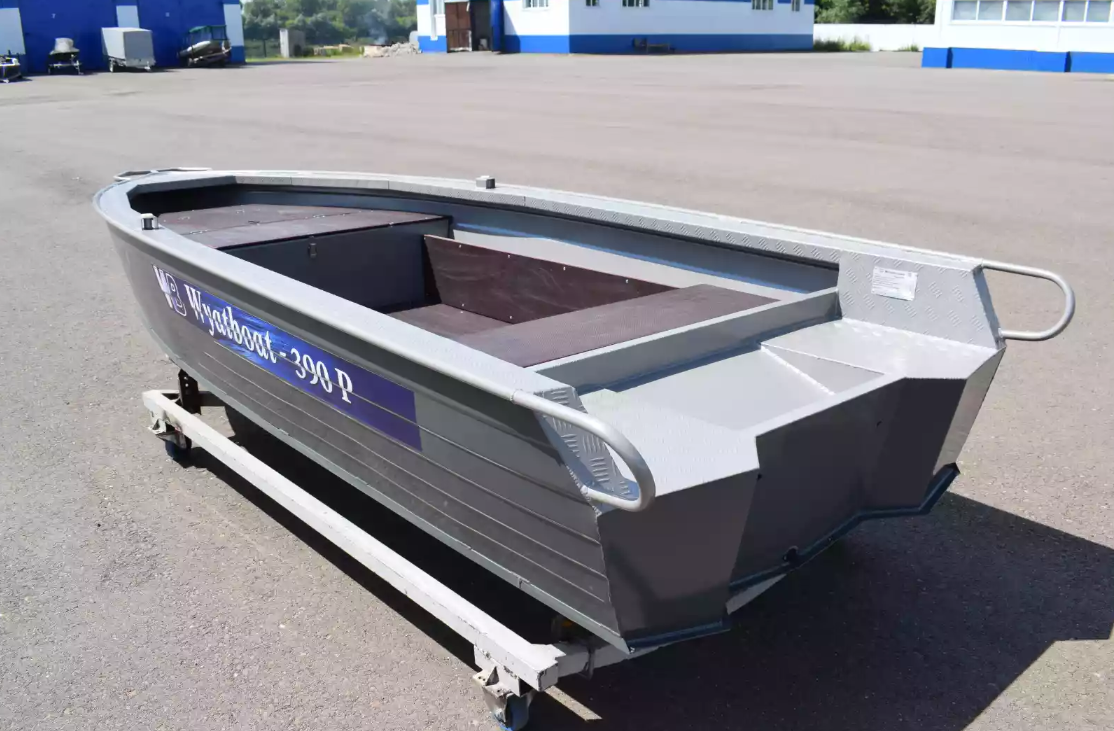 Алюминиевая лодка Wyatboat-390Р Fish в Ставрополе
