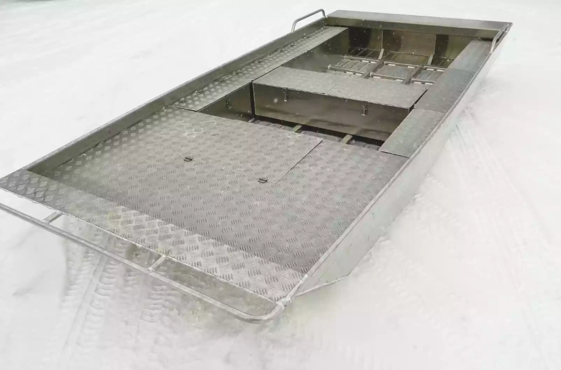 Алюминиевая лодка Wyatboat-390 Jonboat в Ставрополе
