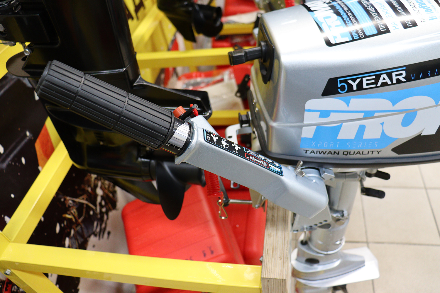 Лодочный мотор PROMAX SP5FHS (внешний бак 12 л) в Ставрополе