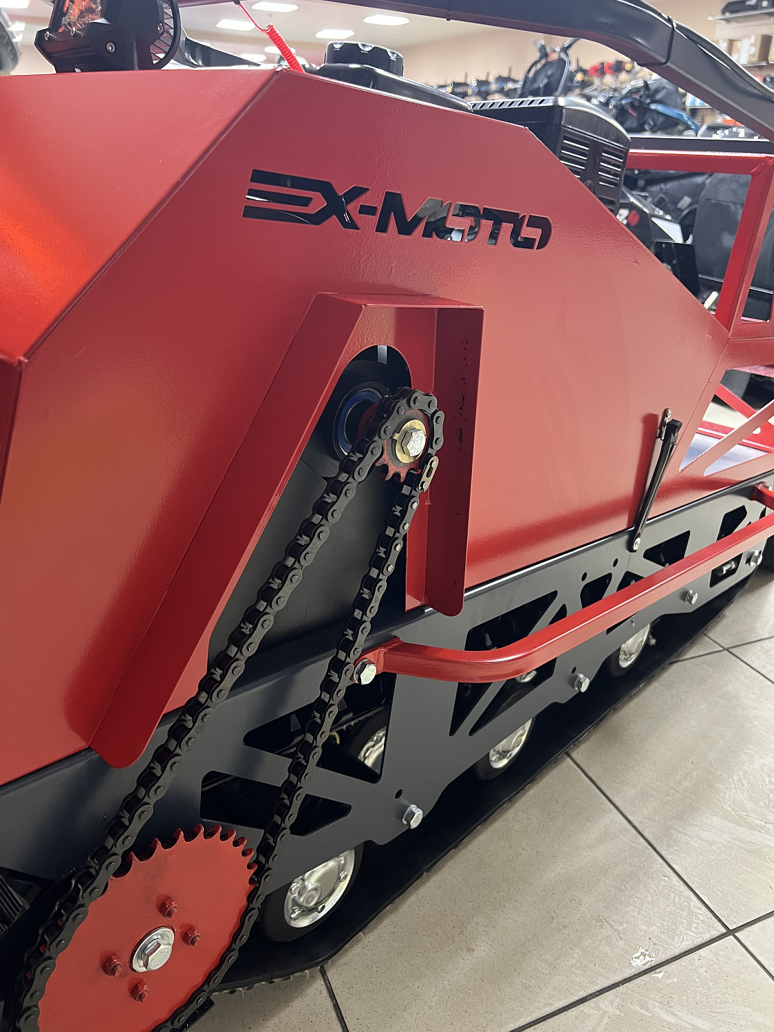 Мотобуксировщик EX-MOTO SNOWDOG S500 15л.с в Ставрополе