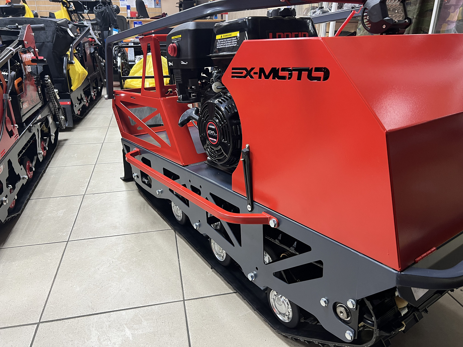 Мотобуксировщик EX-MOTO SNOWDOG S500 15л.с в Ставрополе