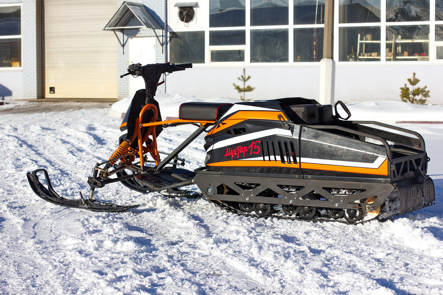 Мотобуксировщик IRBIS Мухтар 15 с лыжным модулем в комплекте в Ставрополе