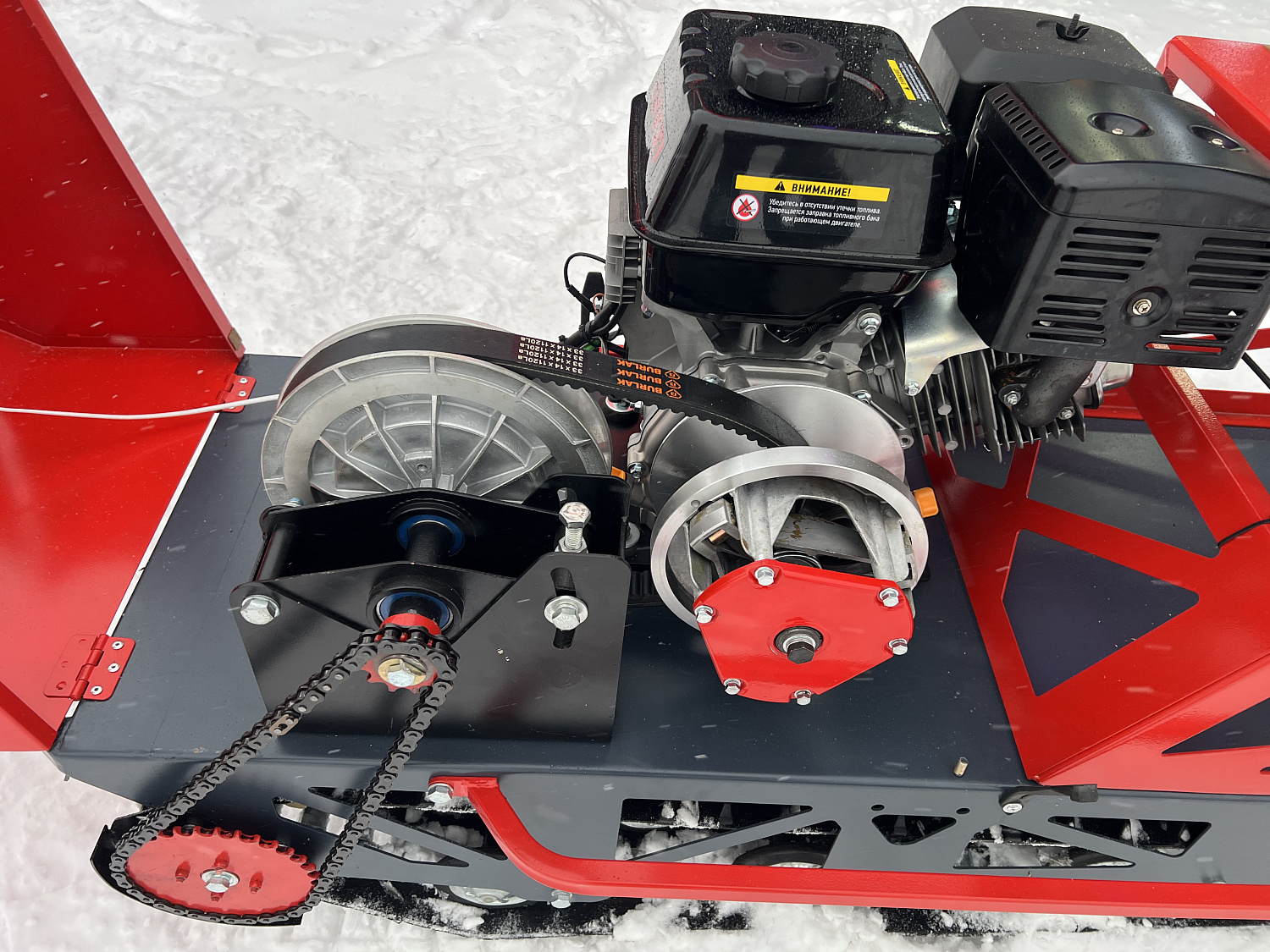 Мотобуксировщик EX-MOTO SNOWDOG S500 15л.с в Ставрополе