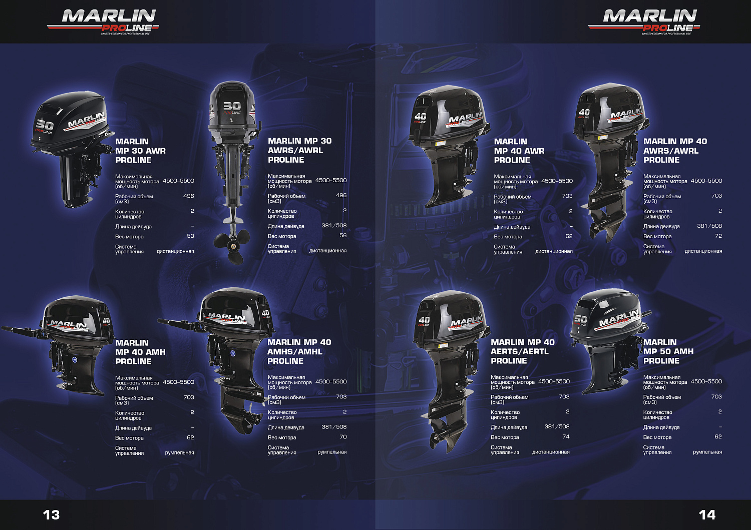 Лодочный мотор MARLIN PROLINE MP 40 AERTL в Ставрополе