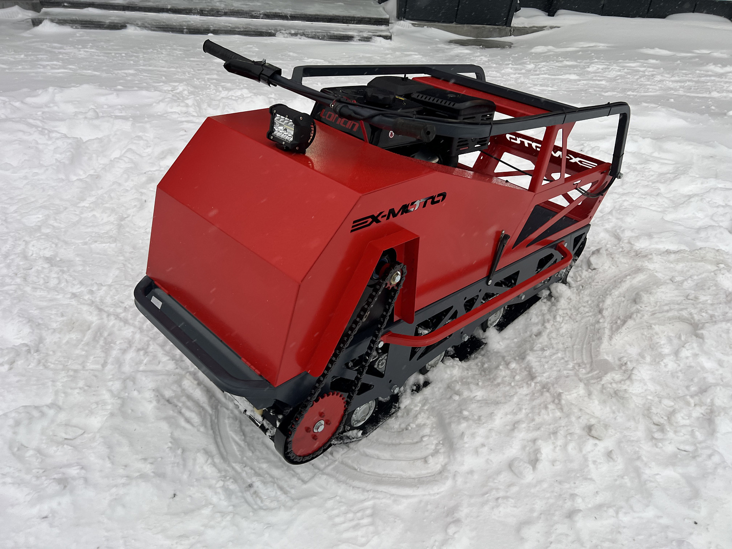 Мотобуксировщик EX-MOTO SNOWDOG S500 15л.с в Ставрополе