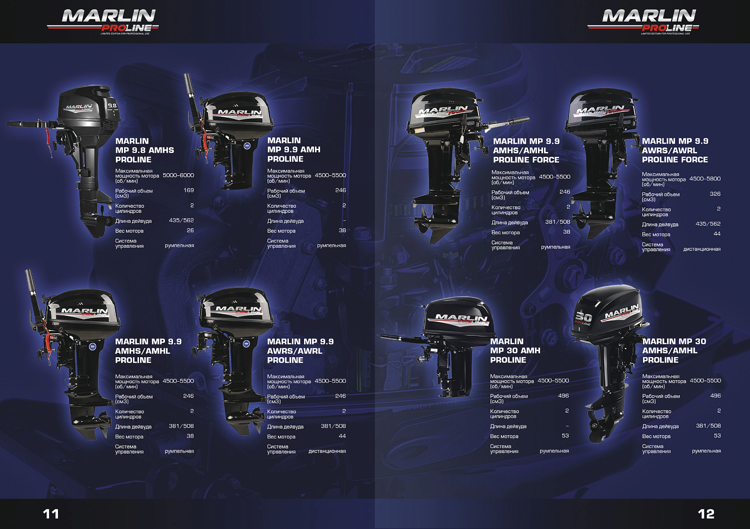 Лодочный мотор MARLIN PROLINE MP 40 AERTL в Ставрополе