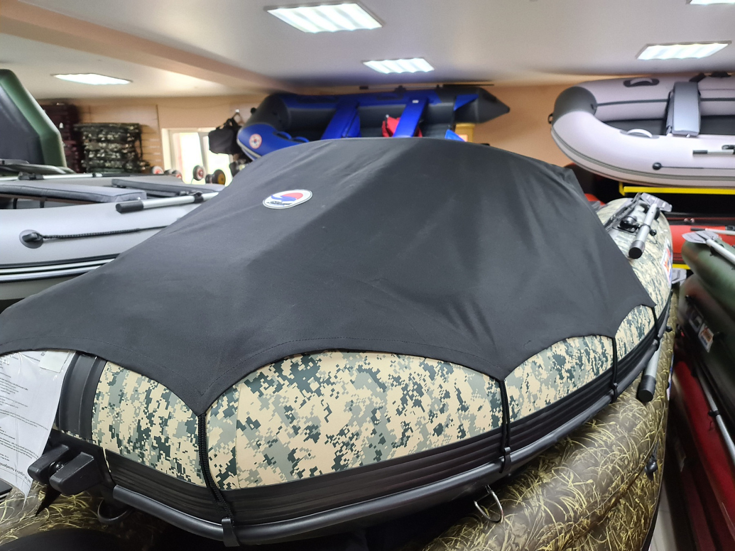 КОМПЛЕКТ НОСОВОГО ТЕНТА К ЛОДКЕ SMARINE SDP MAX 360 ЧЕРНЫЙ в Ставрополе